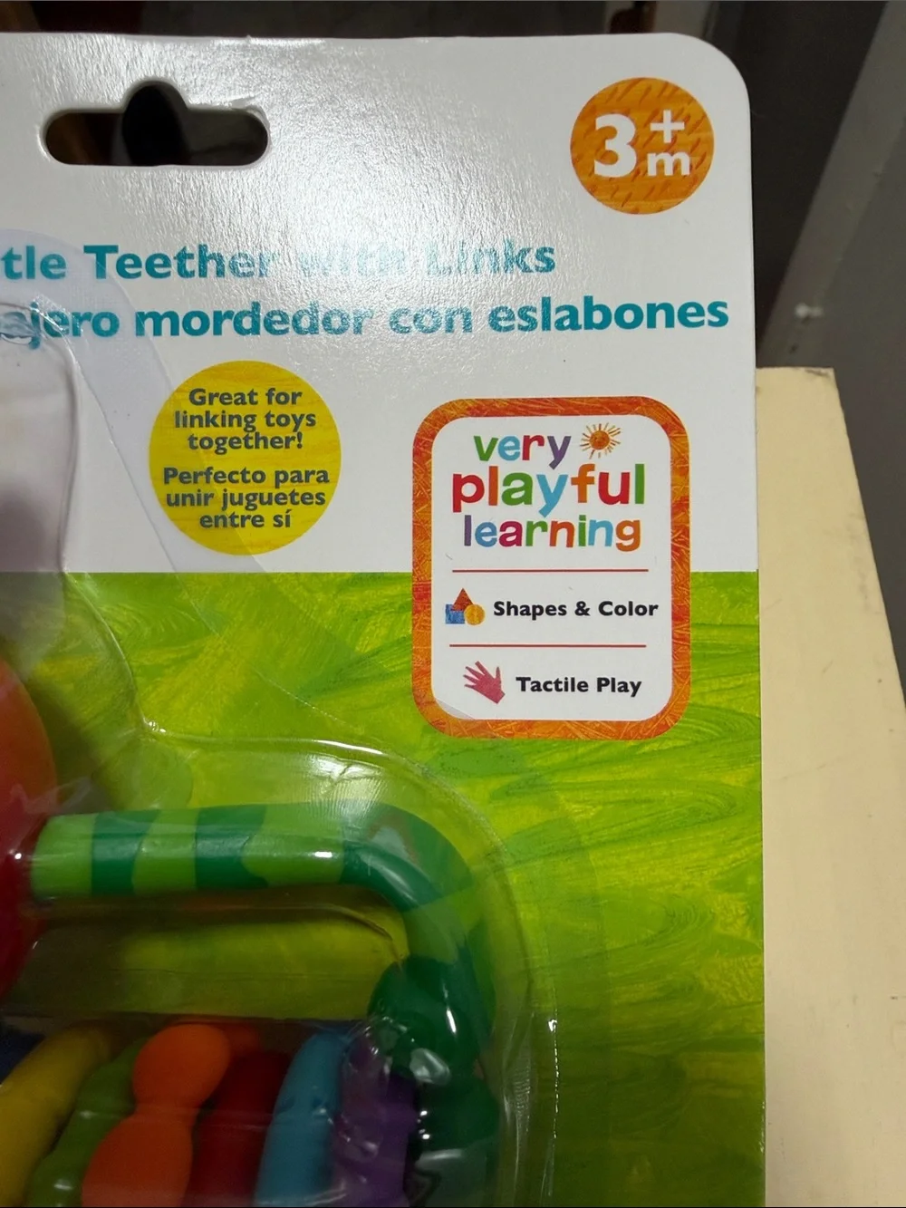 Very Hungry  Caterpillar Teether. NEW